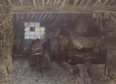 Alfred Sisley The Forge at Marly-le-Roi (san34) China oil painting art